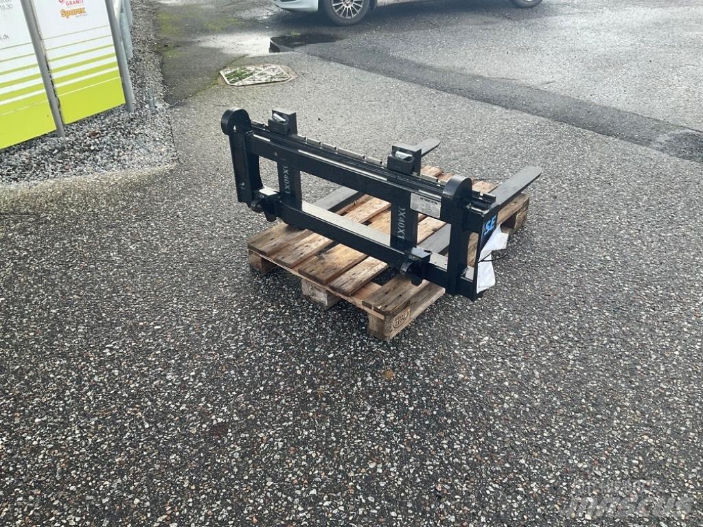  Pallegafler 2,5 tons Frontālo iekrāvēju papildaprīkojums