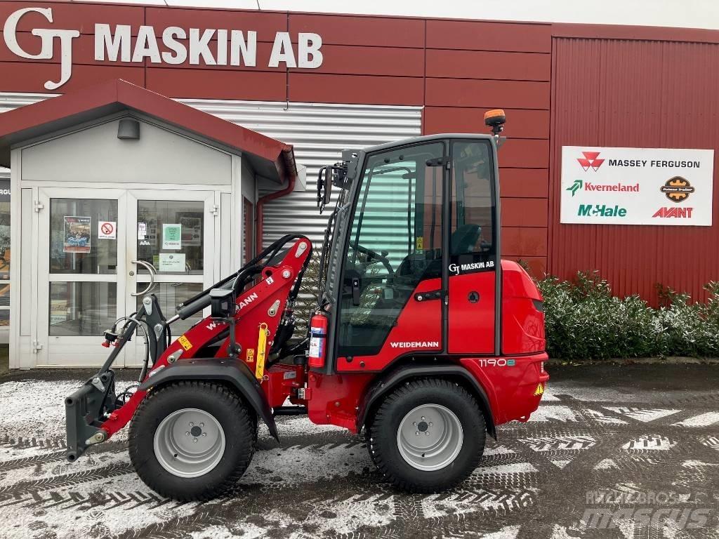 Weidemann 1190e Lietoti riteņu kompaktiekrāvēji