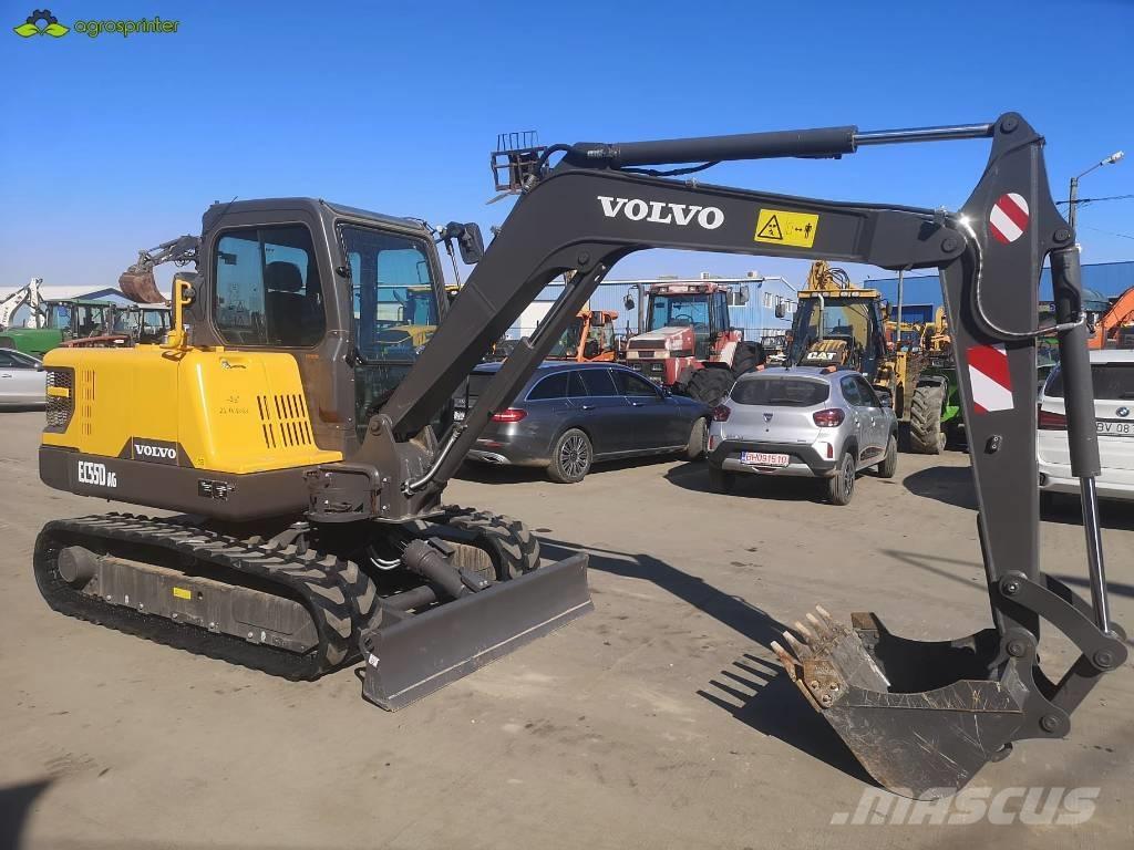 Volvo EC 55 D AG Mini ekskavatori < 7 t