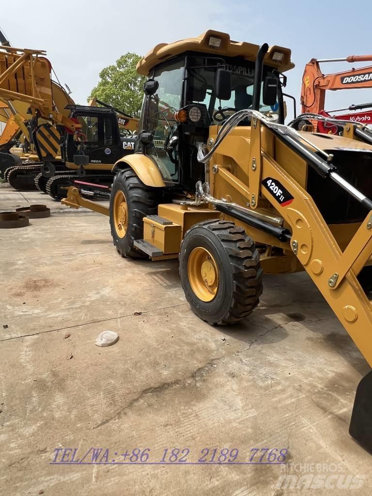 CAT 420 F Ekskavatori-iekrāvēji
