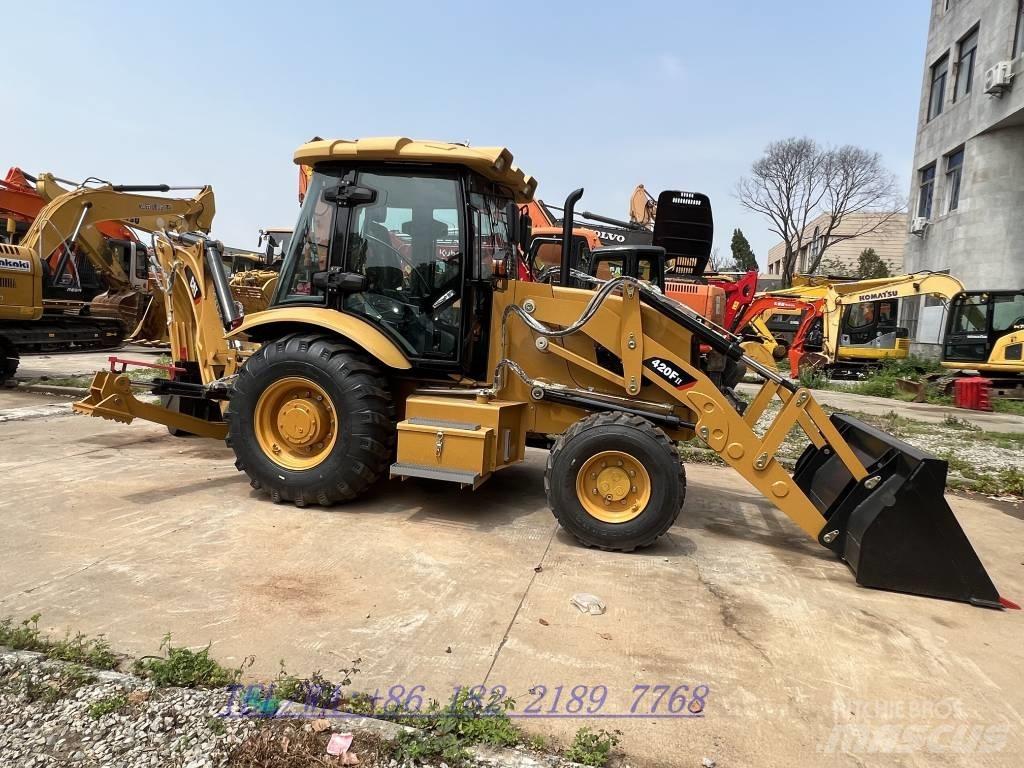 CAT 420 F Ekskavatori-iekrāvēji