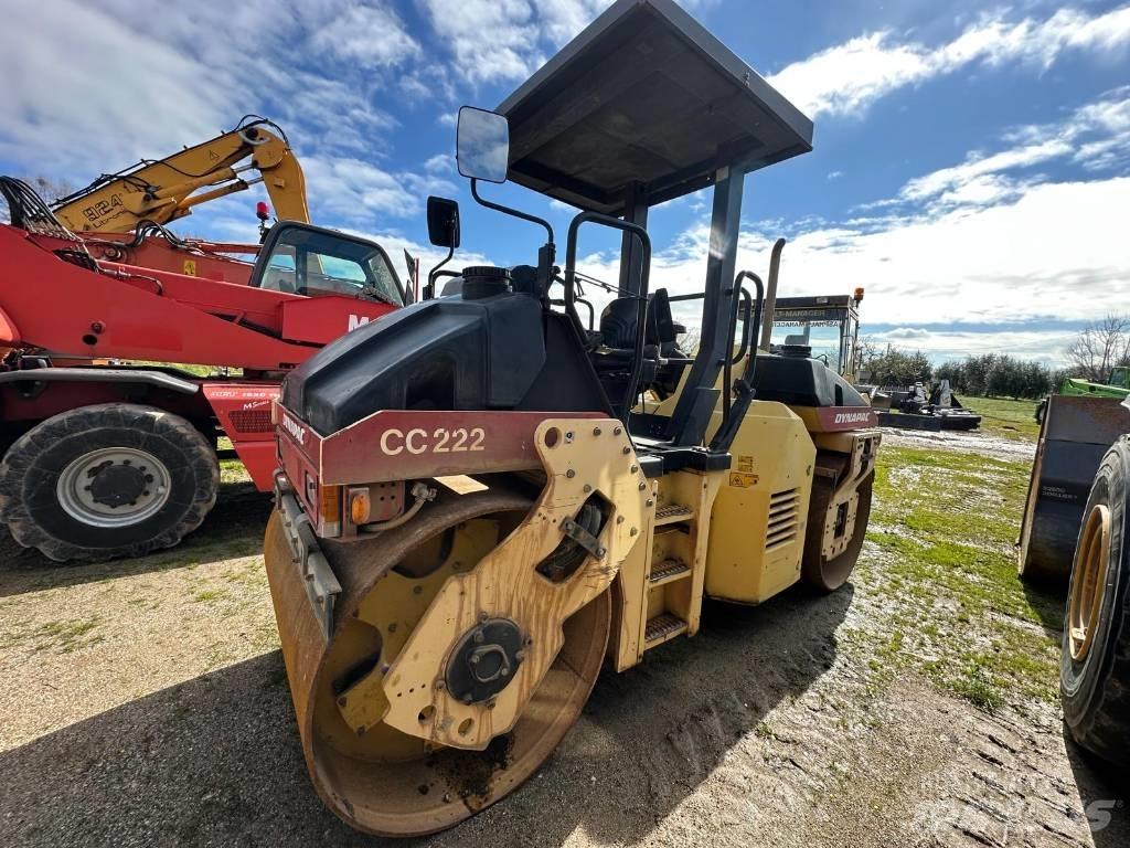 Dynapac CC 222 Divvalču grunts veltņi