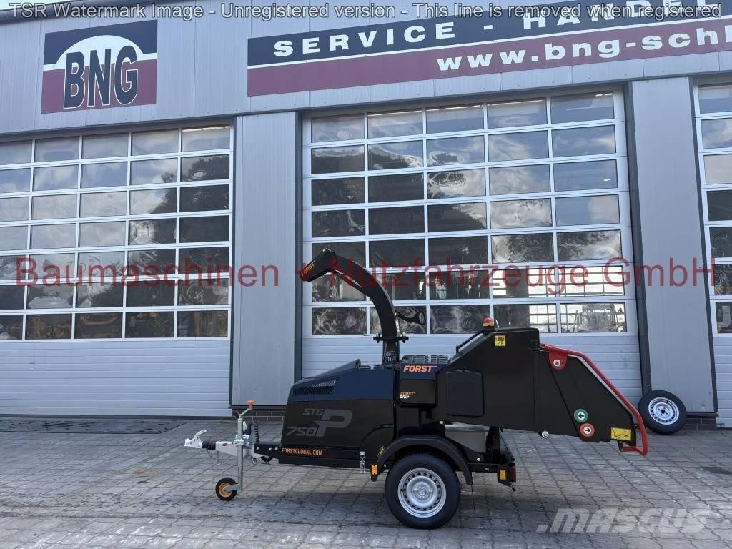  Först ST6P -werkneu- Koksnes šķeldotāji