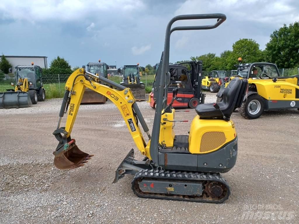 Wacker Neuson 803 Kāpurķēžu ekskavatori