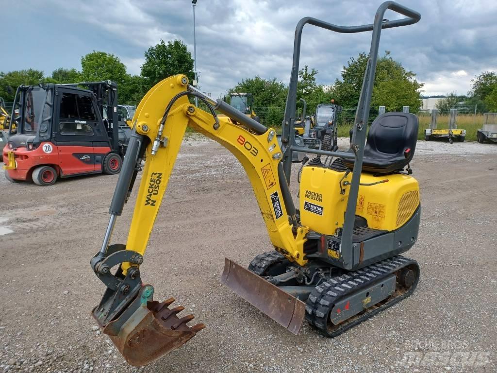 Wacker Neuson 803 Kāpurķēžu ekskavatori