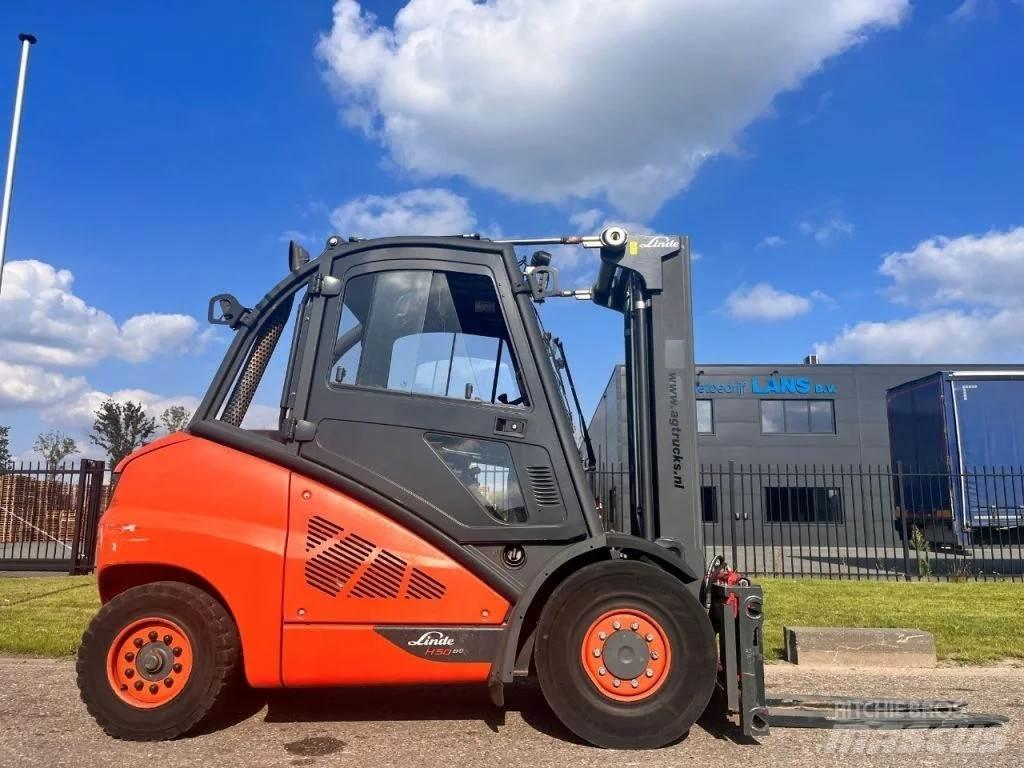 Linde H50D Tehnika ar dīzeļa dzinēju