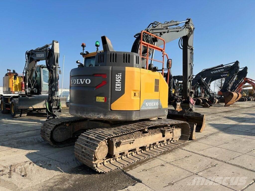 Volvo ECR145EL Kāpurķēžu ekskavatori