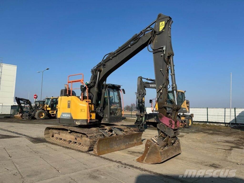Volvo ECR145EL Kāpurķēžu ekskavatori