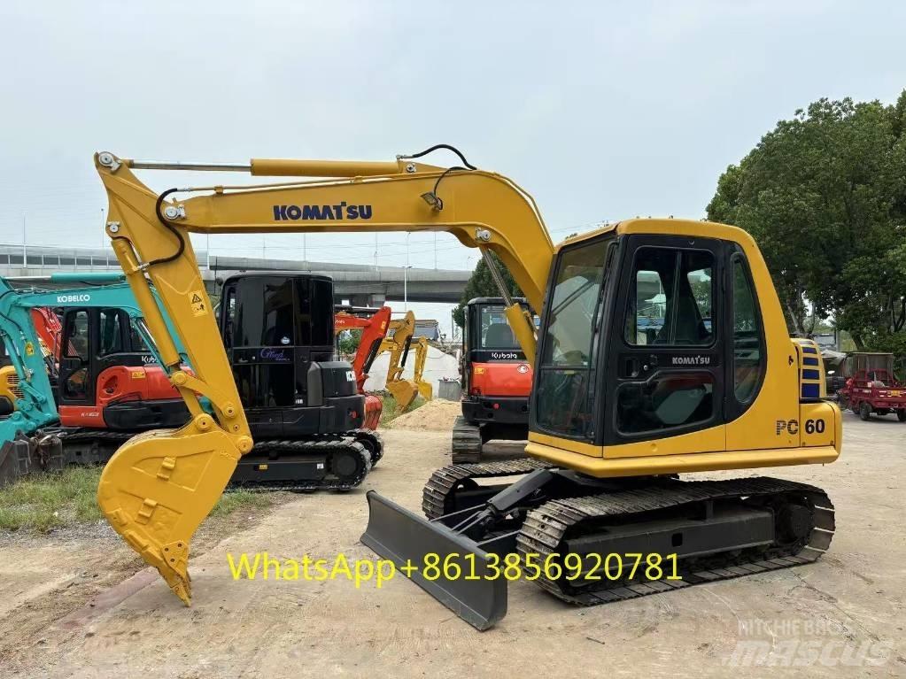 Komatsu PC 600 LC-6 Kāpurķēžu ekskavatori