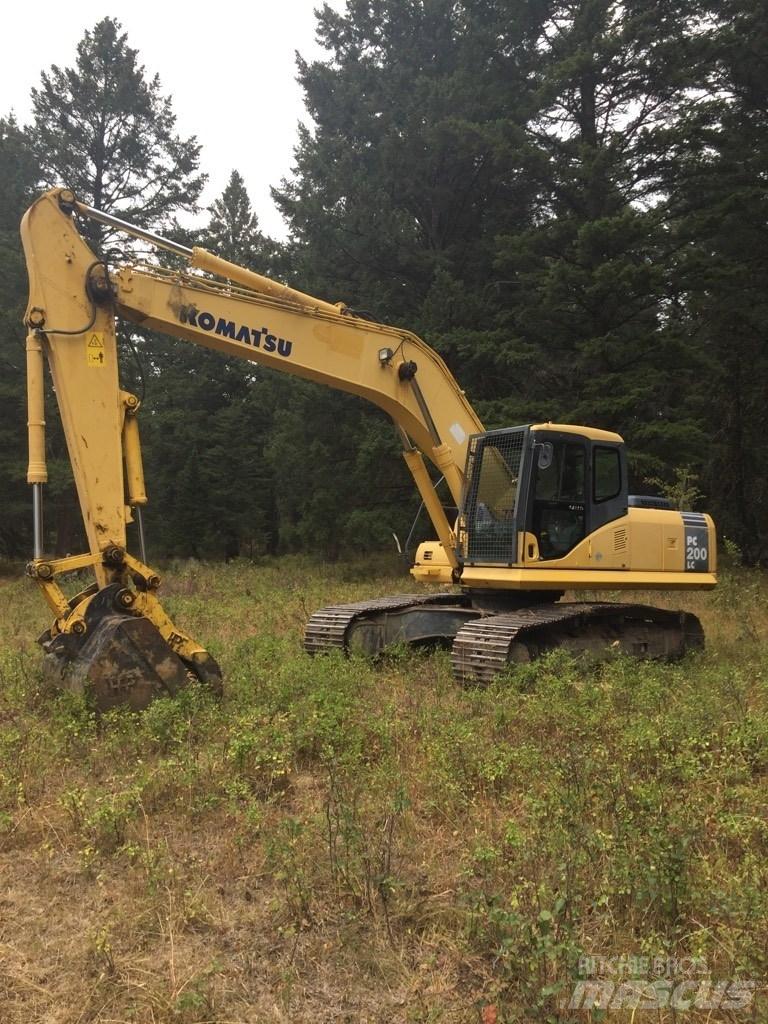 Komatsu PC 200 LC-7 Kāpurķēžu ekskavatori