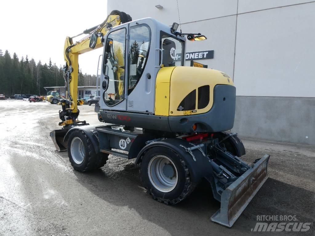 Wacker Neuson EW 100 Ekskavatori uz riteņiem