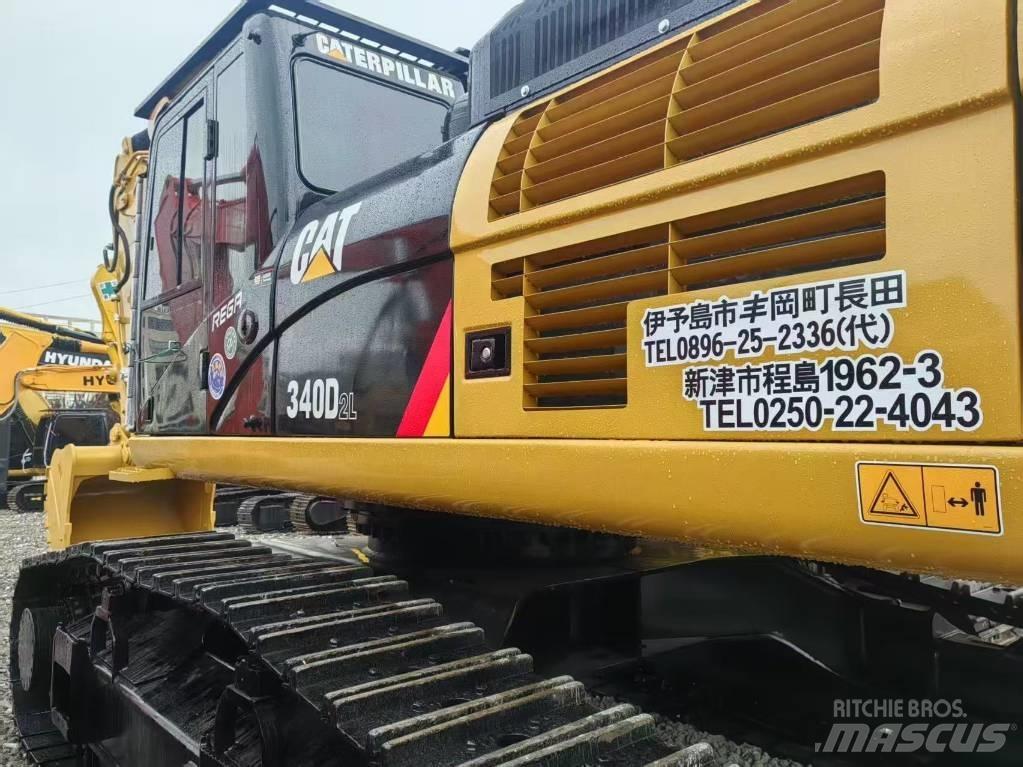 CAT 340 Kāpurķēžu ekskavatori