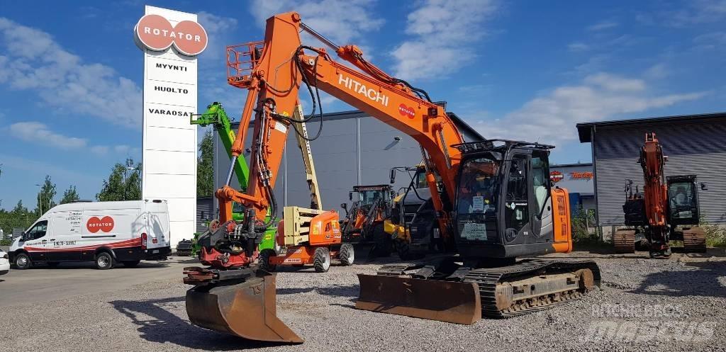 Hitachi ZX135US-6 BL Kāpurķēžu ekskavatori