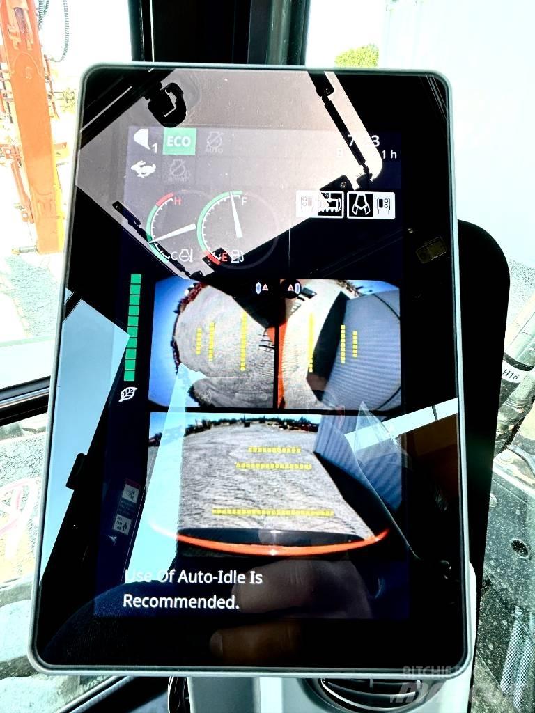 Hitachi ZX 75 US-7 Kāpurķēžu ekskavatori