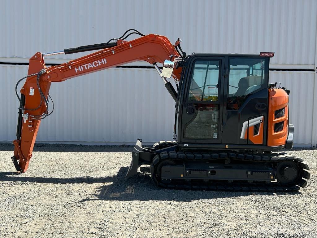 Hitachi ZX 75 US-7 Kāpurķēžu ekskavatori