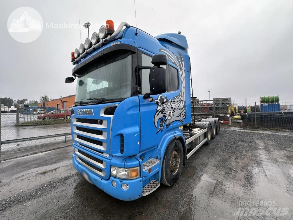 Scania R 500 LB Treileri ar āķi