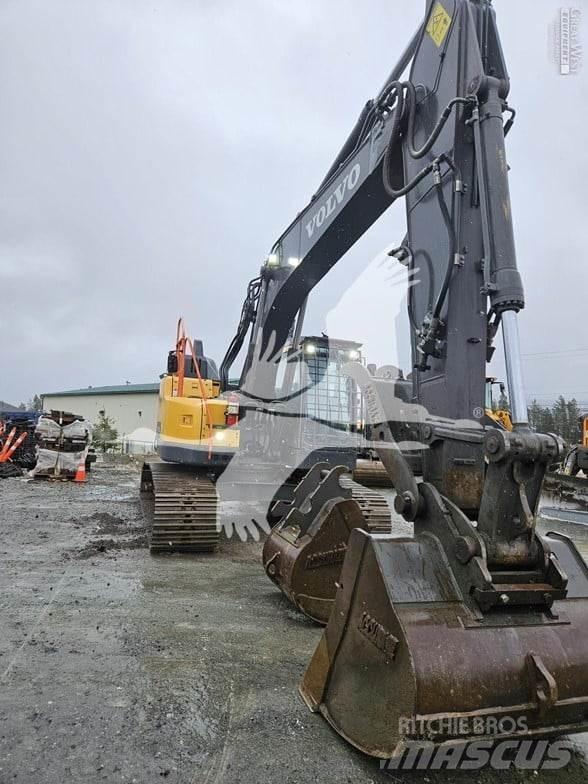 Volvo ECR235EL Kāpurķēžu ekskavatori