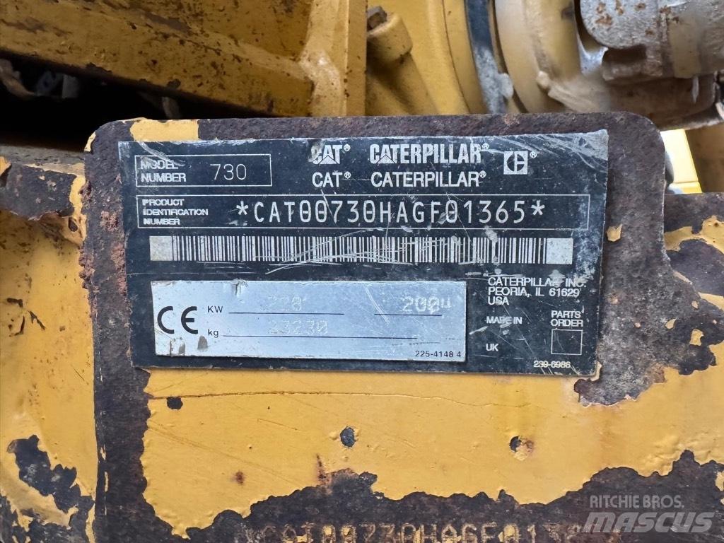CAT 730 Artikulētie pašizgāzēji