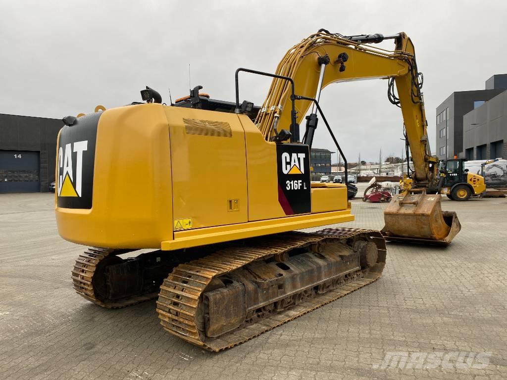 CAT cat 316F Kāpurķēžu ekskavatori