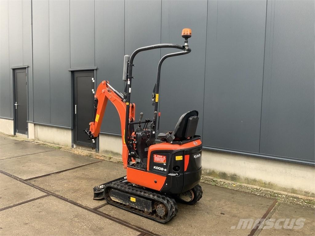 Kubota K 008-5 Mini ekskavatori < 7 t