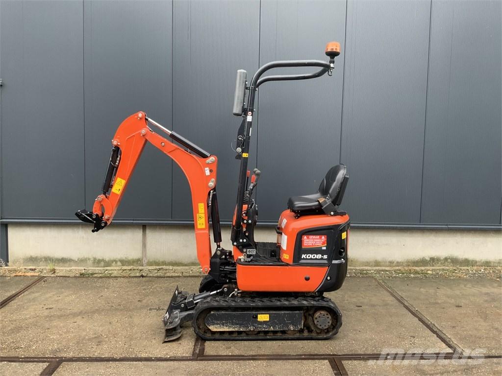 Kubota K 008-5 Mini ekskavatori < 7 t