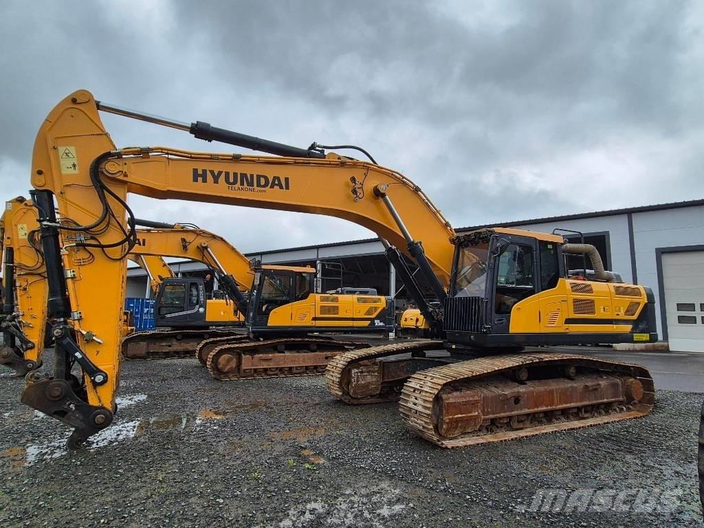Hyundai HX 380 L Kāpurķēžu ekskavatori