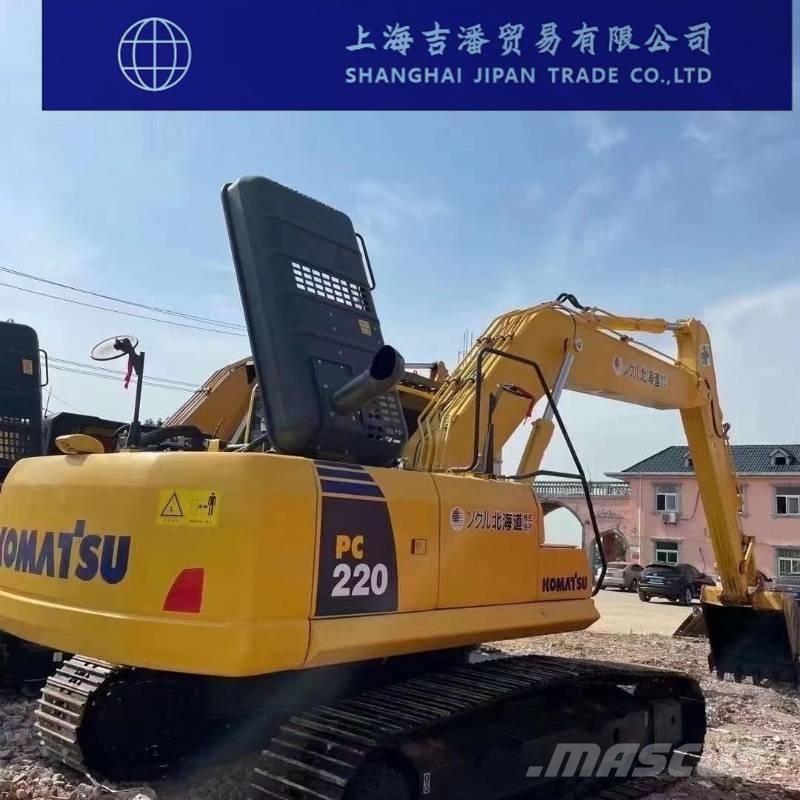 Komatsu PC 220 Kāpurķēžu ekskavatori