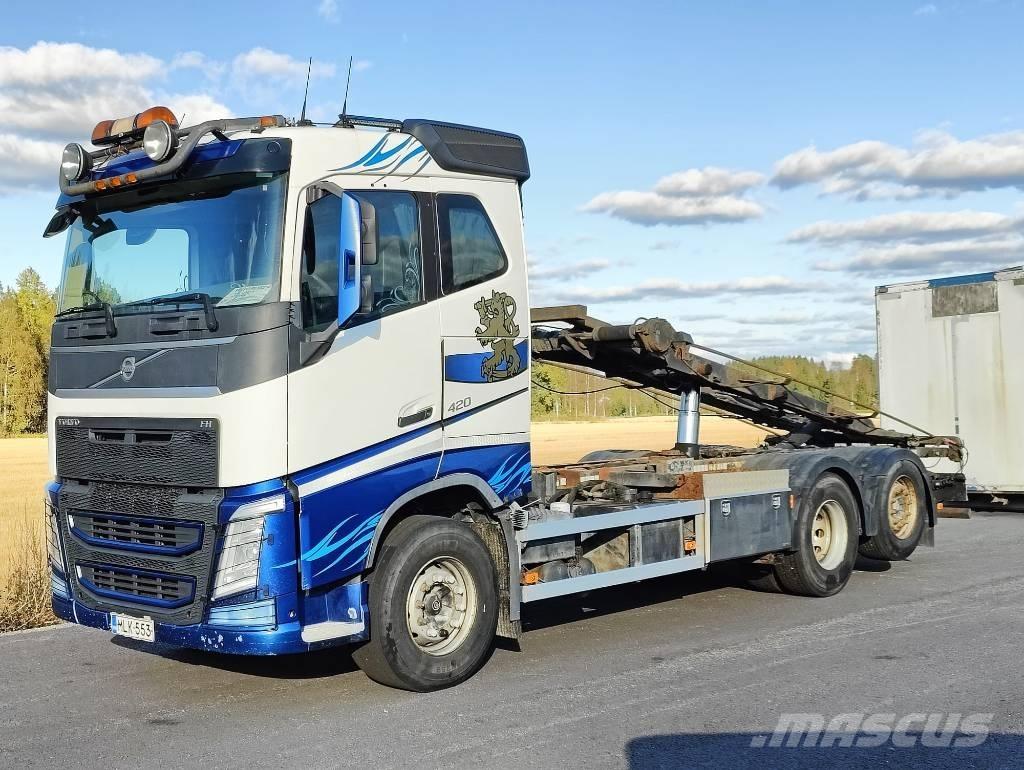Volvo FH 13 420 Kabeļu pacēlājs nomontējamām kravas mašīnām