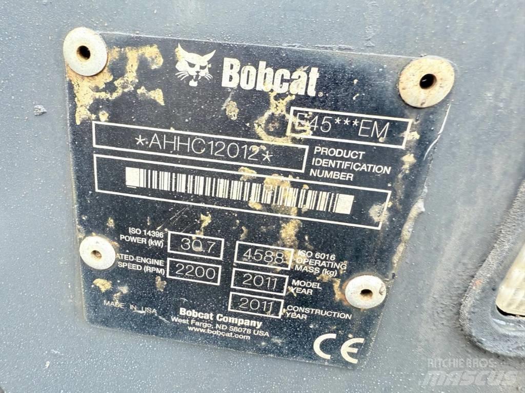 Bobcat E 45 EM Mini ekskavatori < 7 t