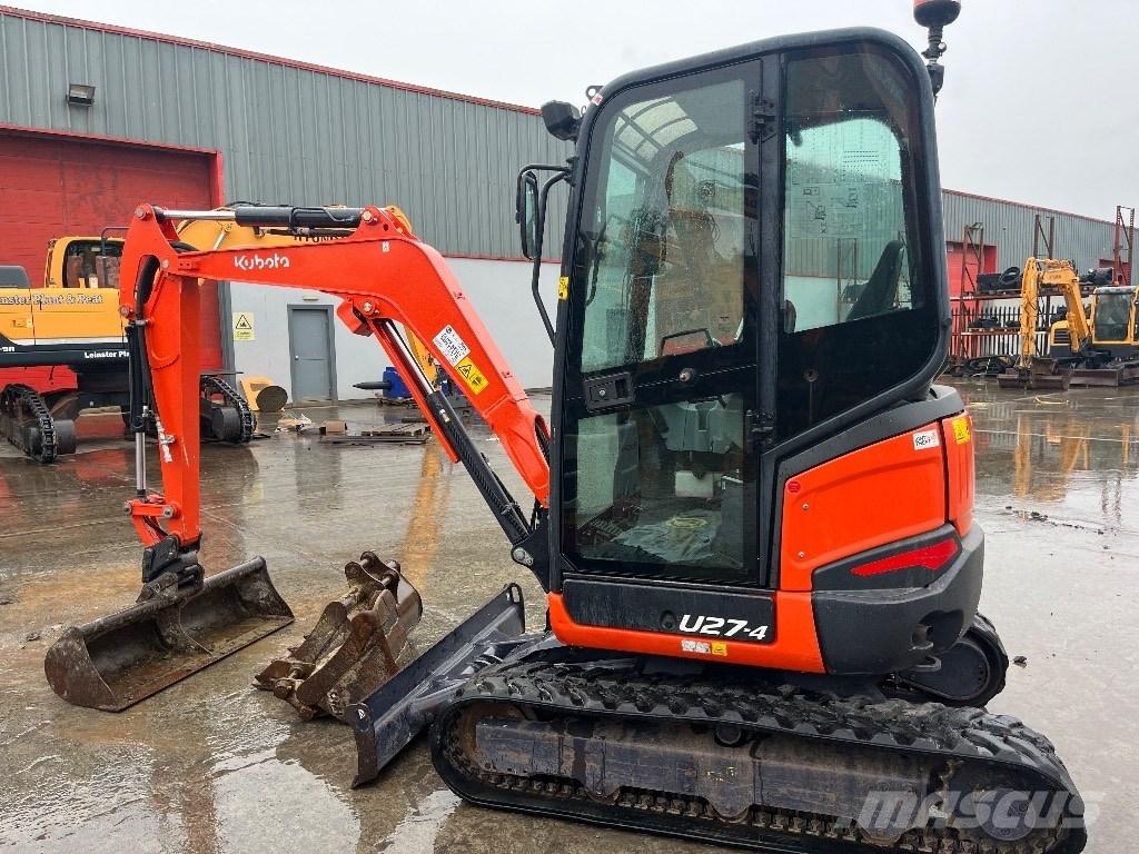 Kubota U 27-4 Mini ekskavatori < 7 t