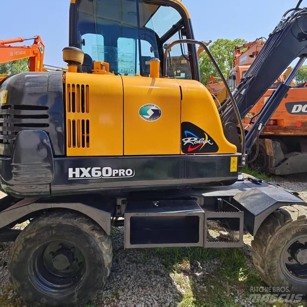 Hyundai HX 60w Ekskavatori uz riteņiem