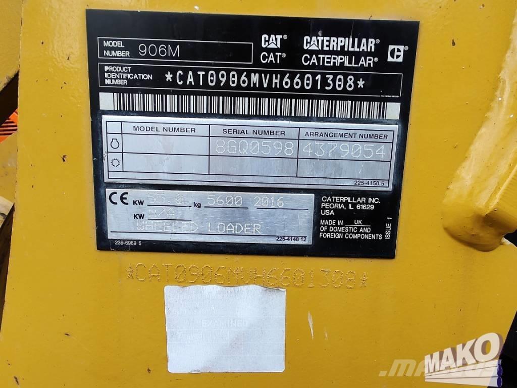 CAT 906 M Iekrāvēji uz riteņiem