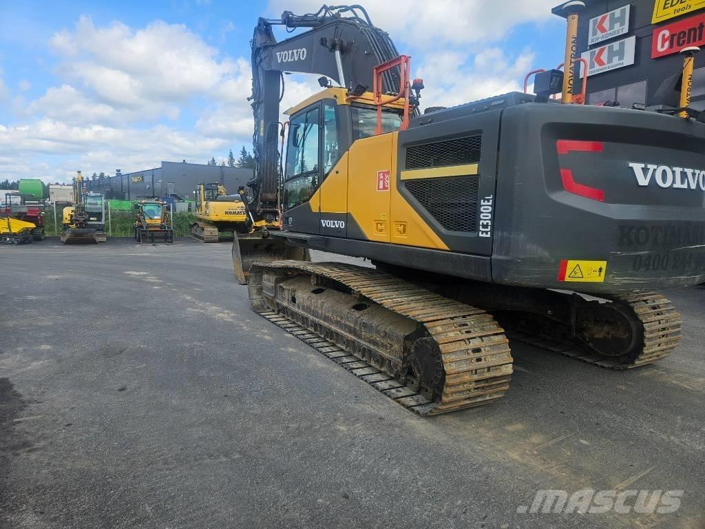 Volvo EC 300 EL + 3D Kāpurķēžu ekskavatori