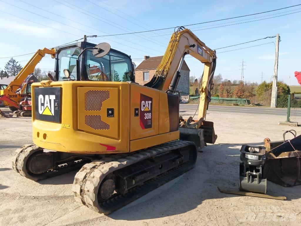 CAT 308 C CR Vidēja lieluma ekskavatori 7 t - 12 t