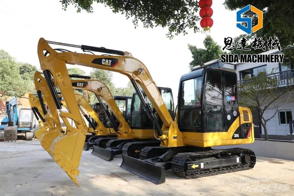 CAT 306 Kāpurķēžu ekskavatori