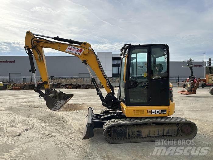 JCB 50Z-2 Kāpurķēžu ekskavatori