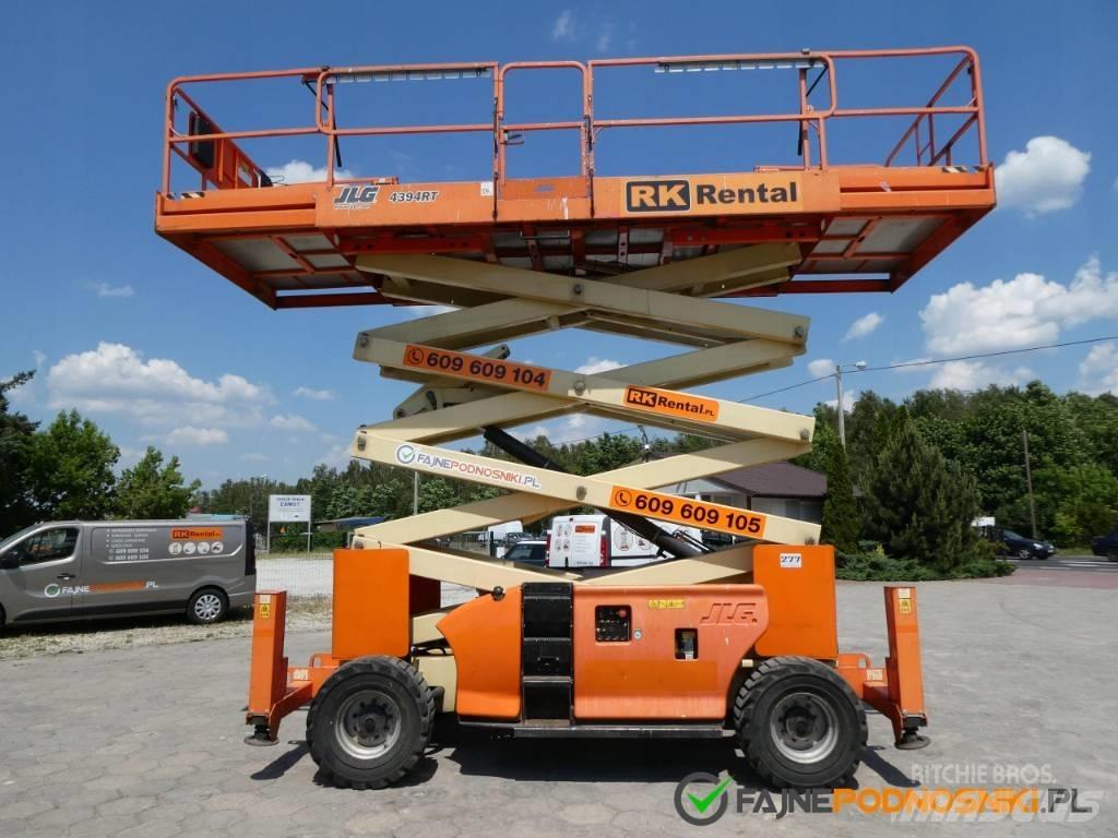 JLG 4394 RT Šķerveida pacēlāji