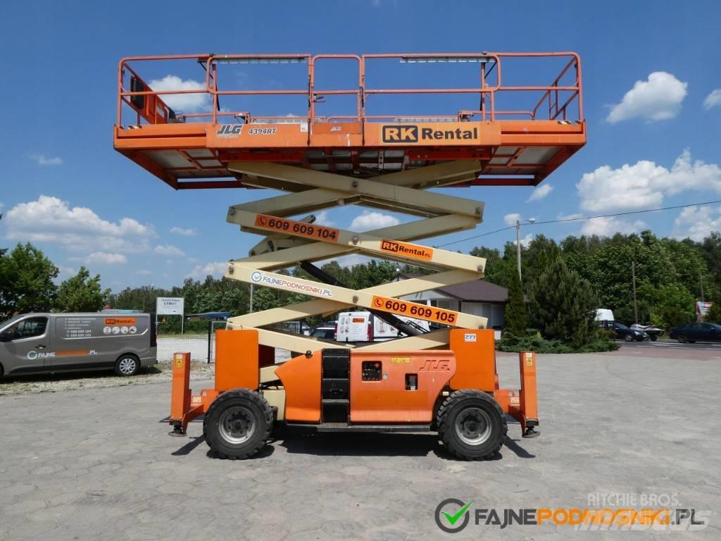 JLG 4394 RT Šķerveida pacēlāji