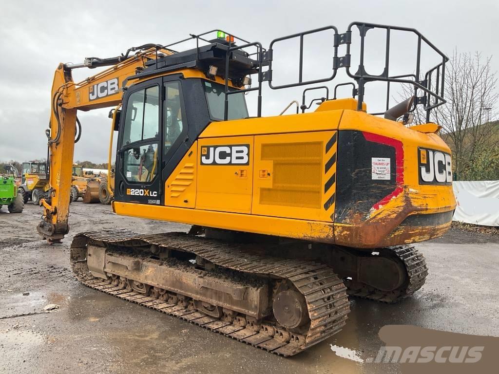 JCB 220X Kāpurķēžu ekskavatori