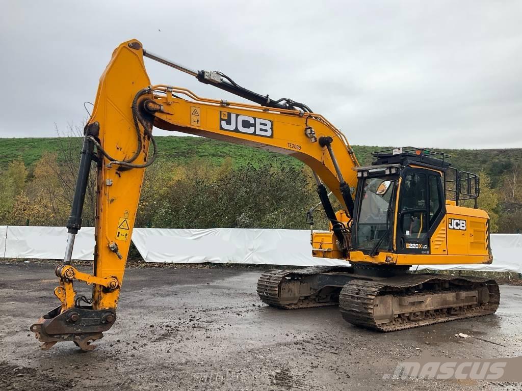 JCB 220X LSV Kāpurķēžu ekskavatori