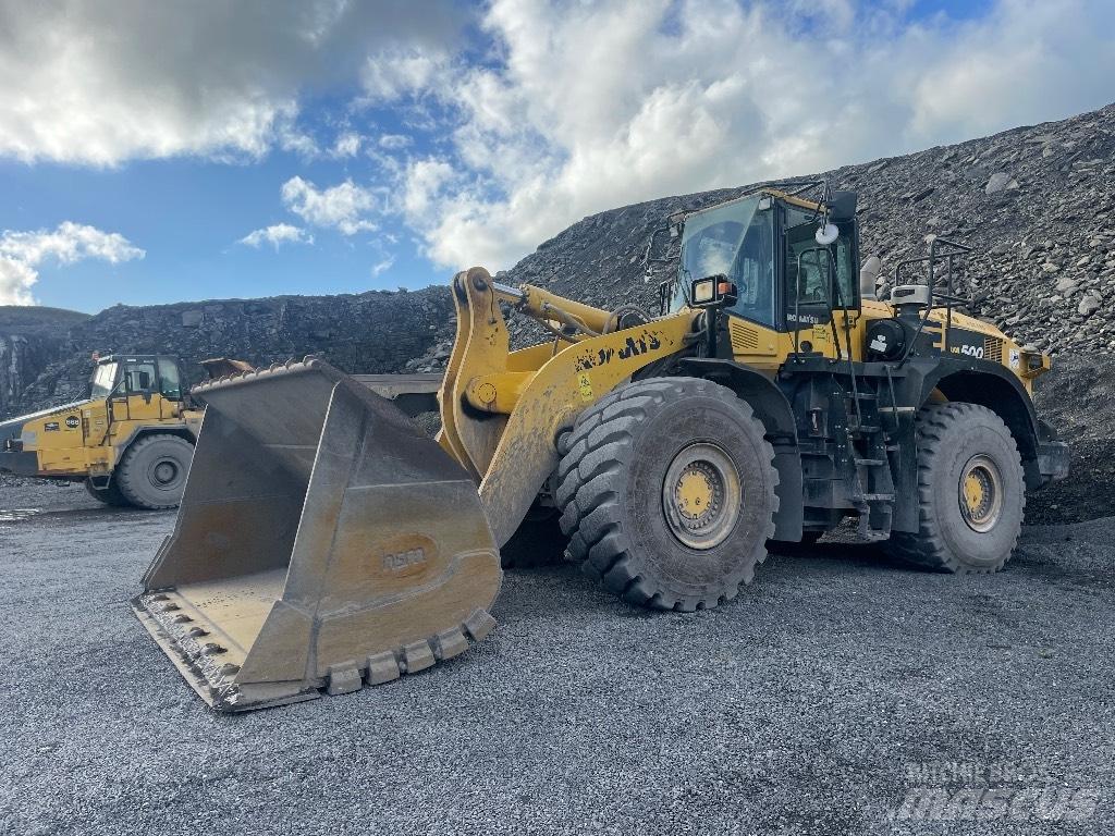 Komatsu WA500 Iekrāvēji uz riteņiem