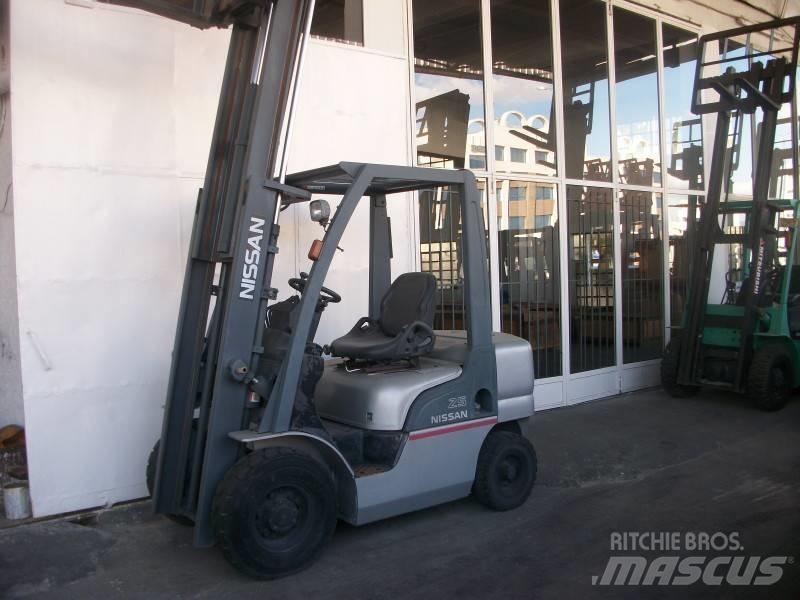 Nissan PL02A25 LPG tehnika