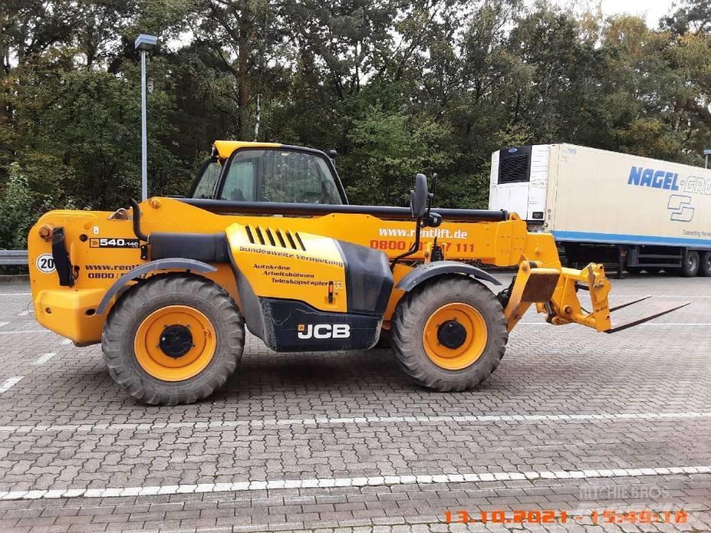 JCB 540-140 Teleskopiskie manipulatori