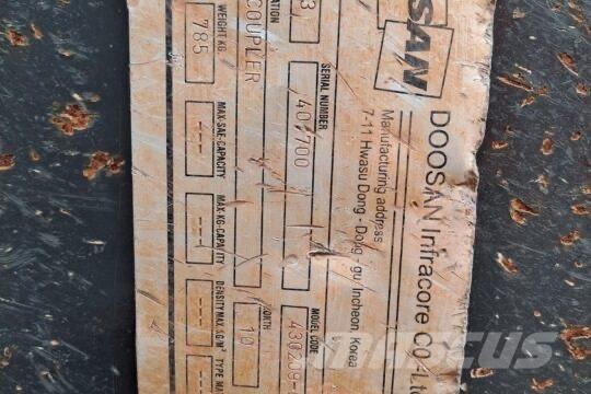 Develon Hitch Mini ekskavatori < 7 t