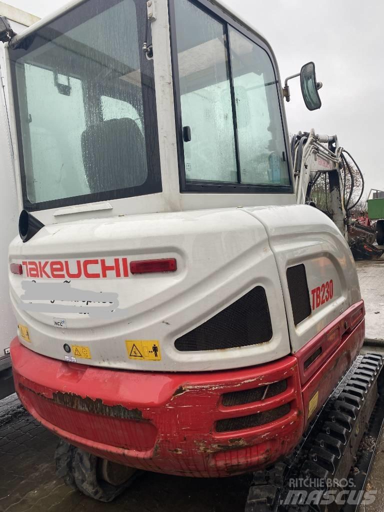 Takeuchi TB 230 Mini ekskavatori < 7 t