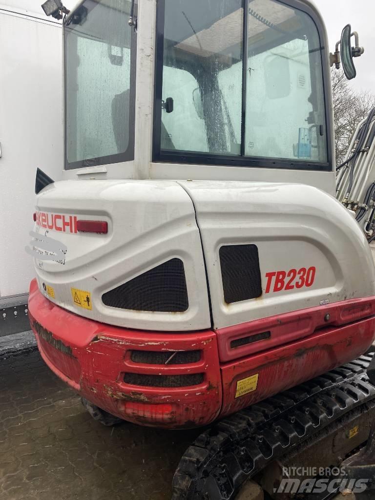 Takeuchi TB 230 Mini ekskavatori < 7 t