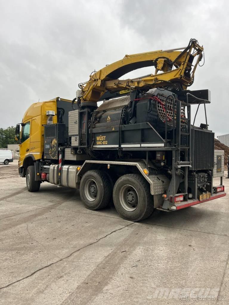  Wüst SMC 812 Koksnes šķeldotāji