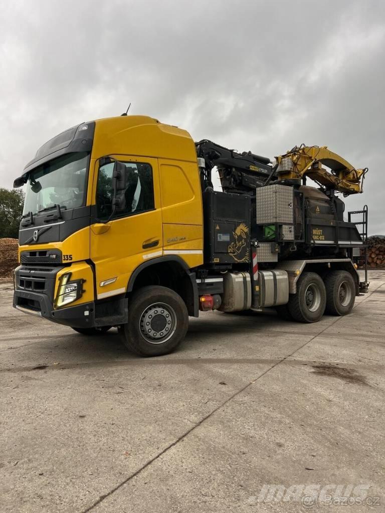  Wüst SMC 812 Koksnes šķeldotāji