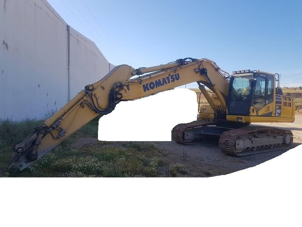 Komatsu PC240NLC-10 Kāpurķēžu ekskavatori