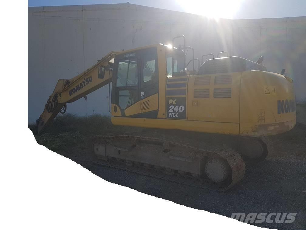 Komatsu PC240NLC-10 Kāpurķēžu ekskavatori